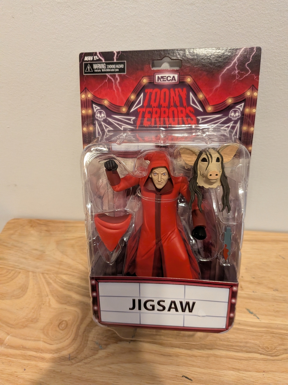NECA Toony Terrors Jigsaw Action Figure - Red
